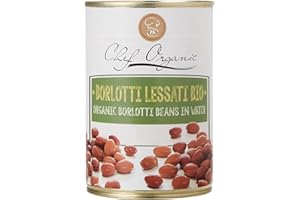 Chef organic Borlotti Lessati - 400 g