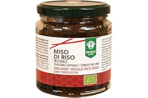 Probios Miso Di Riso Bio - Miso Non Pastorizzato - Pasta Fermentata Tradizionale Giapponese Per Zuppe e Brodi Vegetali - Senza Glutine - Colore Marrone, 300g