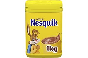 NESQUIK Preparato per Bevanda con Cacao Solubile, Barattolo 1kg