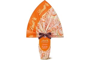 Lindt Uova di Pasqua Cioccolato Fondente, Uovo al Cioccolato Fondente con Sorpresa, 240g
