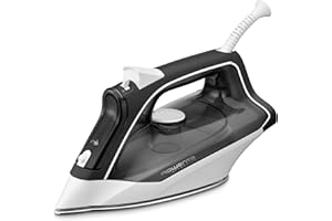Rowenta DX1530 Effective 2, Ferro da Stiro a Vapore, con Anticalcare Integrato, Colpo Vapore 100 g, Potenza 2200 W, Bianco/Grigio