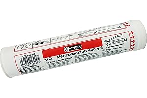 Cartuccia Grasso Universale, Lubrificante Ingrassatore Manuale, 400 Grammi