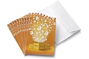 Lotto di 10 Buoni Regalo Amazon.it + biglietti d'auguri