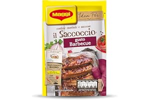 MAGGI Il Saccoccio Barbecue Sacchetto e Spezie per Costine al Forno, 1 pezzo 34g