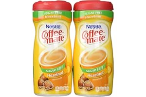 Coffee Mate Hazel Nut Sugar Free Powder ( Pack of 2 )