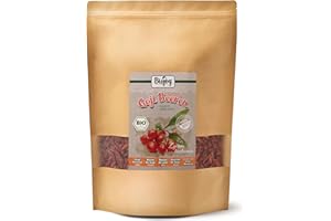 Biojoy Bacche di Goji BIO (1 kg), essiccate e senza zolfo
