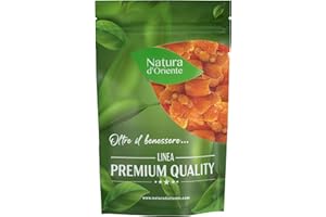 NATURA D'ORIENTE | Zenzero ginger disidratato senza zucchero a pezzi | 1 Kg - Prima Qualità, senza anidride solforosa e conservanti. PRIMA SCELTA | GUSTOSO E MORBIDO |