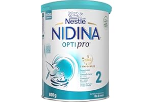 NESTLÉ NIDINA Optipro 2 Latte di Proseguimento Polvere da 6 mesi, Latta 800g
