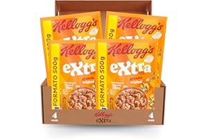 Kellogg's Cereali Muesli Extra - 500 g (Confezione da 4)