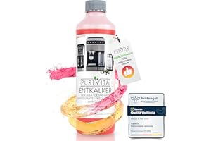 PURIVITA® Universale Decalcificante Macchina Caffè [500ML] - Anticalcare Pulizia Macchine Caffe - Liquido Disincrostante per i Modelli Delonghi, Nespresso, Dolce Gusto, Lazzata & Altri Ancora