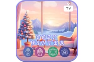 Cozy Winter Retreat Pro-Trasforma il tuo Fuoco TV e tablet in un rifugio sereno