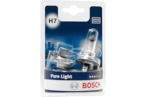 Bosch H7 Pure Light lampadine faro, 12 V 55 W PX26d, lampadine x2