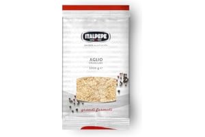 Italpepe, Aglio Granulare, Ideale per Sughi, Zuppe, Pesti e Salse Speciali, per Dare un Tocco Saporito a Patate e Bruschette, Confezione 1 Kg