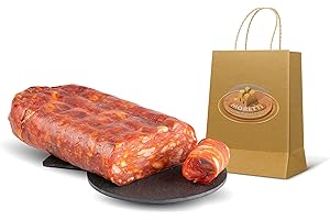 Moretti® | Spianata Schiacciata Calabrese Piccante | 600g/700g Sottovuoto | Salame Stagionato Tipico Calabrese | Essiccato Artigianale | Prodotto In Calabria (Piccante)