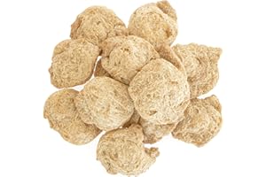 Yakeba | Pepite di soia | Filetti / Medaglioni | 1000g | Coltivazione europea I Essiccato I Sostituto vegano della carne I Perfetto per la carne affettata I Cibo vegano ricco di proteine