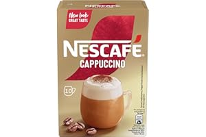 NESCAFÉ Cappuccino Solubile, 10 Bustine 140g
