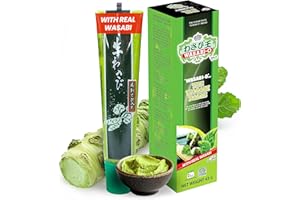 Wasabi-O Vera pasta di wasabi – Autentica radice giapponese di wasabi fresco, biologico, calore delicato, tubo spremere per sushi, salsa, maionese, frutti di mare – 43,1 g