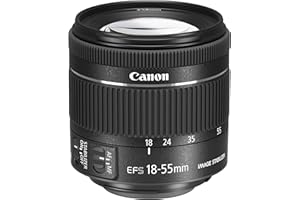 Canon EF-S 18-55mm f/4-5.6 IS STM Obiettivo, Nero (Ricondizionato) )
