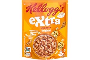 Kellogg's Cereali Extra | Gusto Classico | Granola con Avena Croccante | Confezione Singola da 375g (1 x 375g)